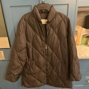 MAX MARA Voyager Black Womens Jacket Size 6 oversized down puffer quilted